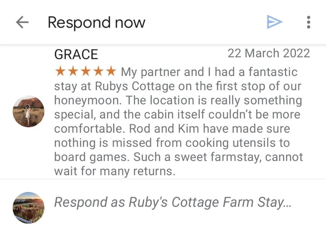 Ruby'S Cottage Farm Stay Port Arthur Exterior photo